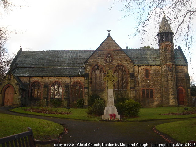 Exterior image of 624197 Heaton Christ Church