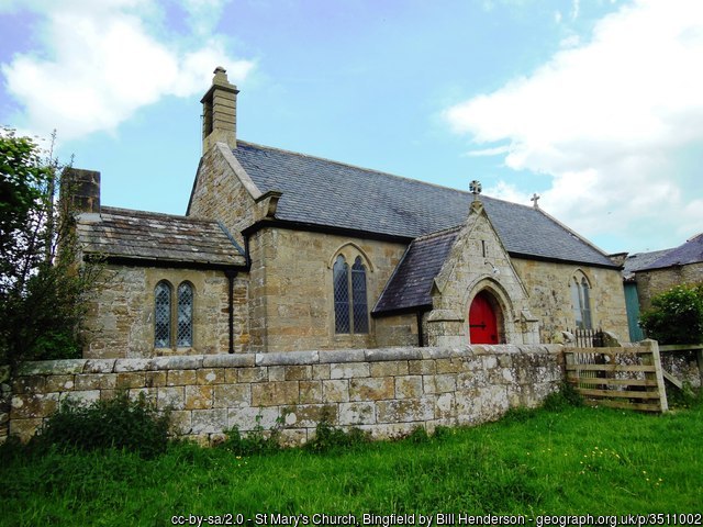 Exterior image of 625082 Bingfield St Mary