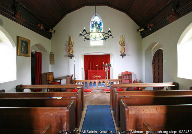 Interior image of 626318 Keswick All Saints
