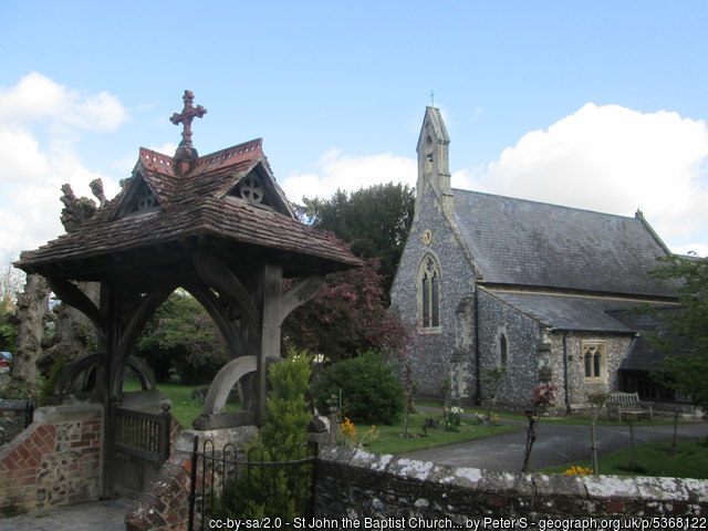 Exterior image of 627375 Cookham Dean St John the Baptist