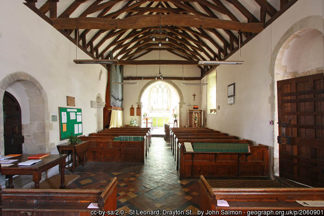 Interior image of 627109 Drayton St Leonard & St Catherine