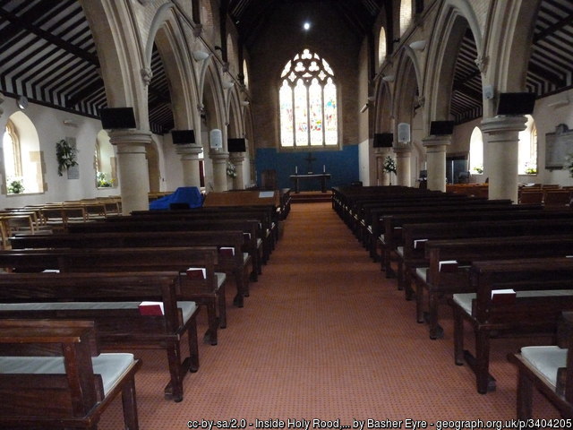 Interior image of 629007 Crofton Holy Rood
