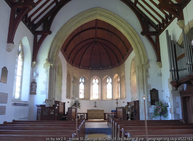 Interior image of 634435 Bourton St George