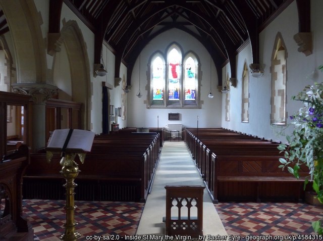 Interior image of 634165 Compton Abbas St Mary the Virgin