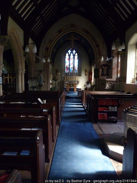 Interior image of 634311 Hinton Martel St John the Evangelist