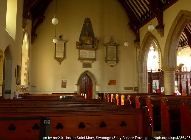 Interior image of 634287 Swanage St Mary the Virgin