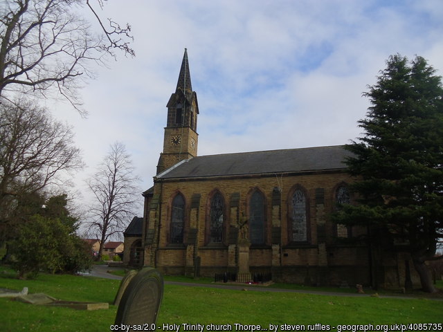 Exterior image of 635114 Thorpe Hesley Holy Trinity