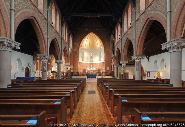 Interior image of 637318 Barnes St Michael & All Angels