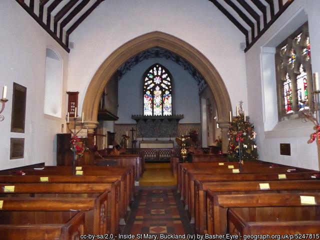 Interior image of 637151 Buckland St Mary the Virgin