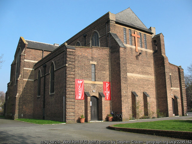 Exterior image of 637262 Catford St John the Baptist