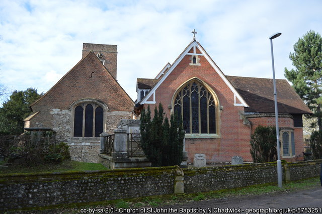 Exterior image of 637139 Malden St John the Baptist