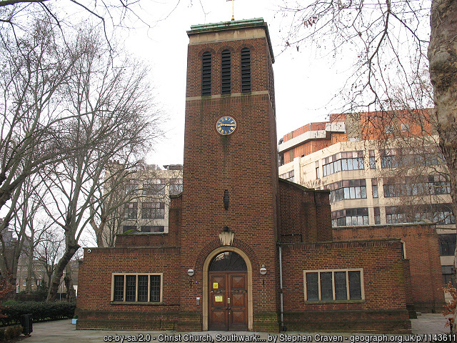 Exterior image of 637065 Southwark Christ Church