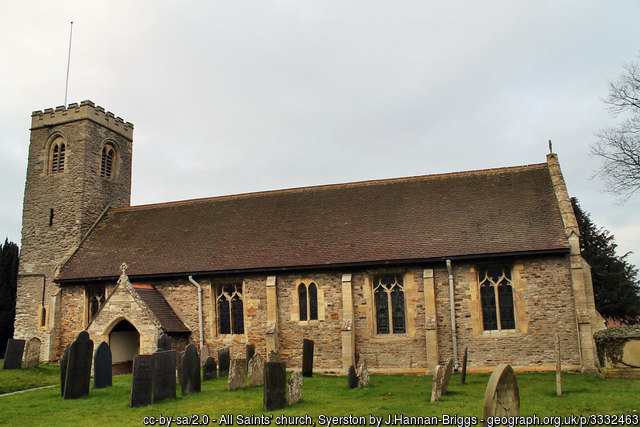 Exterior image of 638054 Syerston All Saints