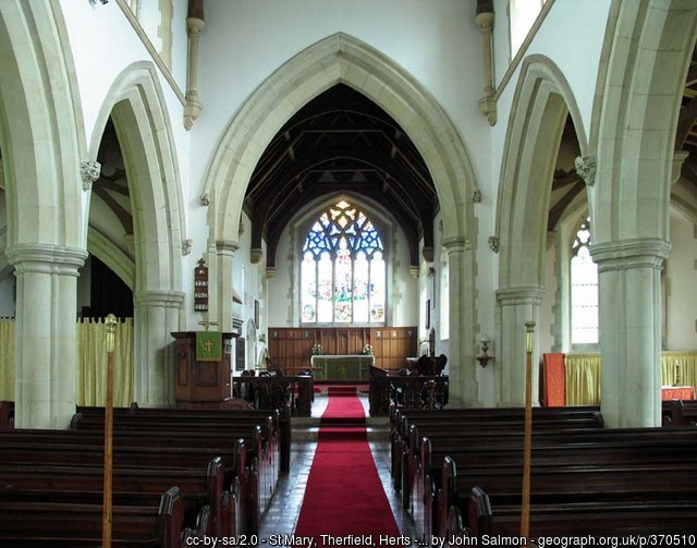 Interior image of 632102 Therfield St Mary the Virgin