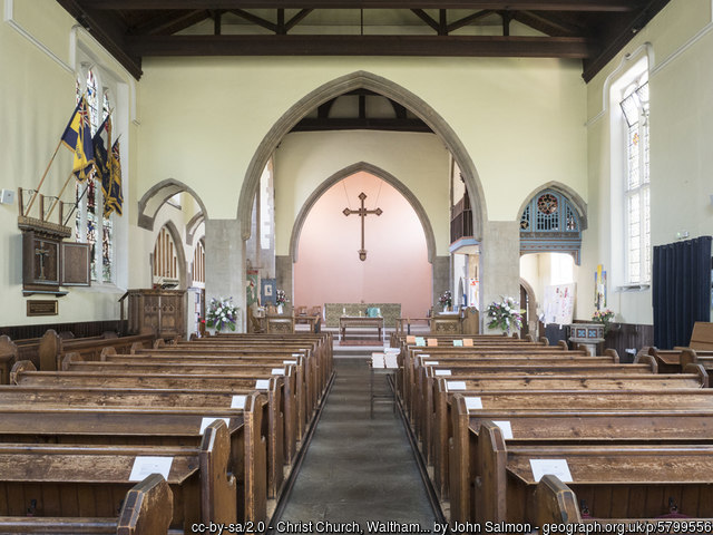 Interior image of 632115 Waltham Cross Christ Church