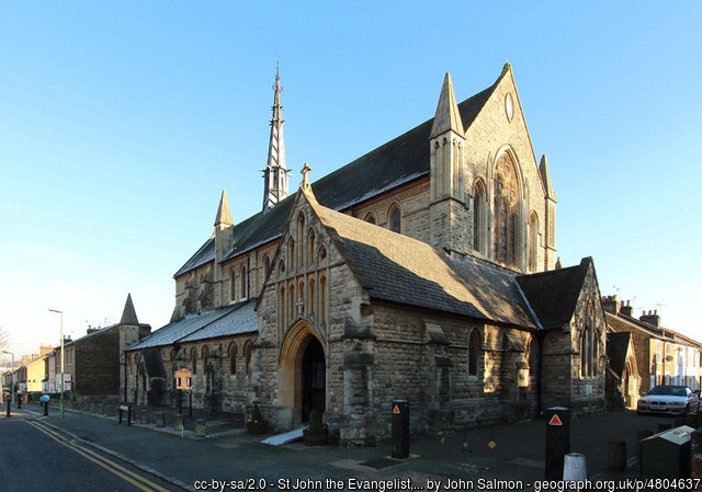 Exterior image of 632237 Watford St John the Apostle & Evangelist
