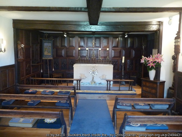 Interior image of 641245 Beaulieu Buckler's Hard St Mary