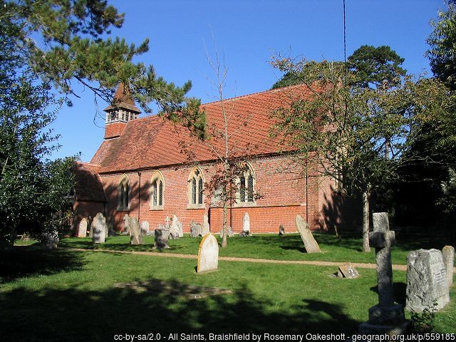 Exterior image of 641284 Braishfield All Saints