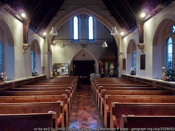 Interior image of 641251 Colbury Christ Church