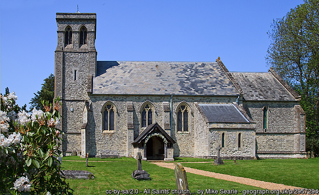 Exterior image of 641113 Dogmersfield All Saints