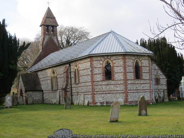 Exterior image of 641062 Hatherden Christ Church