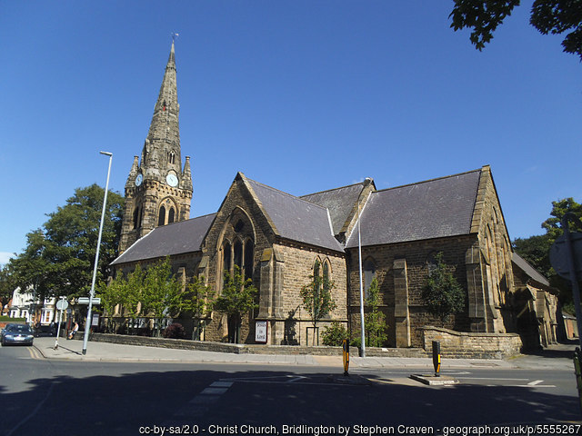 Exterior image of 643247 Bridlington Quay Christ Church