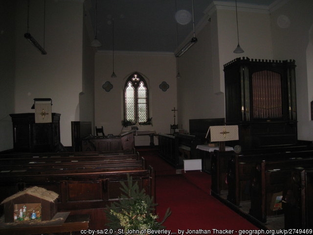 Interior image of 643362 Wressle St John of Beverley