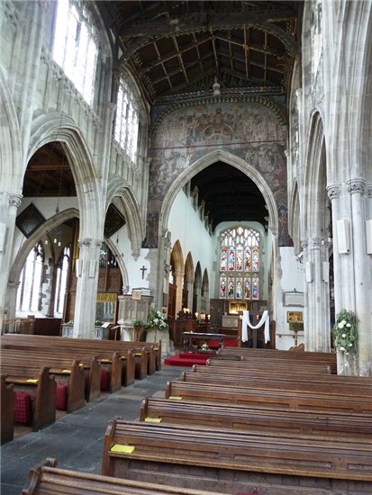 Interior photo of Salisbury St Thomas