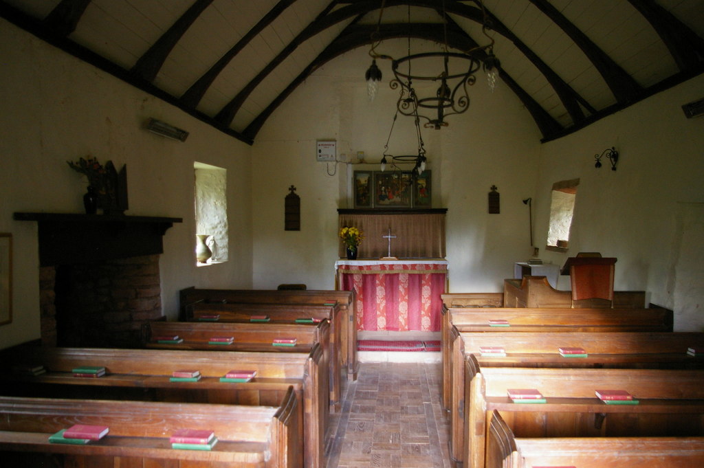 601479 Interior image of St Leonard,Tivington, Selworthy