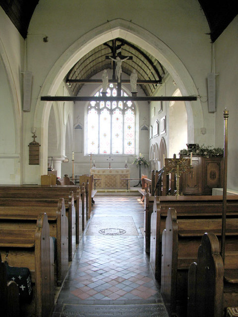 Interior image of 606075 St Peter & St Paul, Eythorne w Waldershare