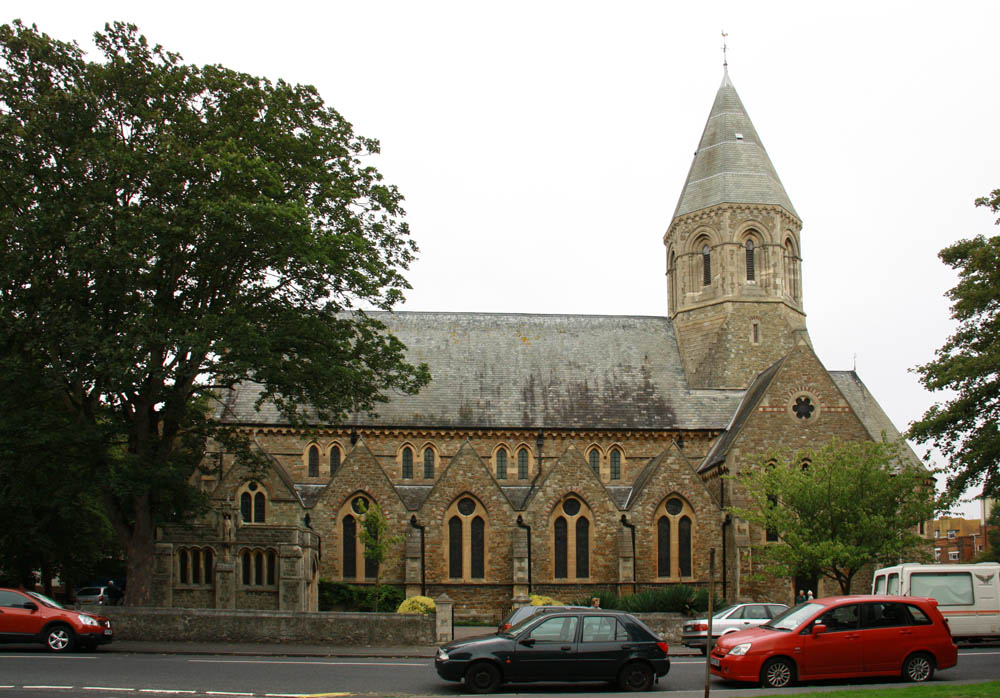 Exterior image of 606094 Holy Trinity, Folkestone