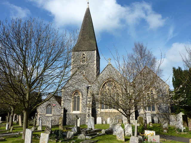 Exterior image of 606178 All Saints, Birchington