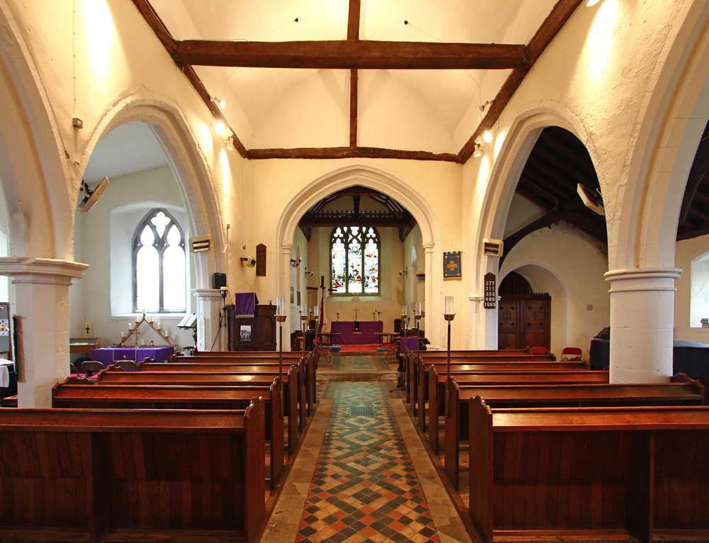 Interior image of 608095 St Mary & St Peter, Wennington