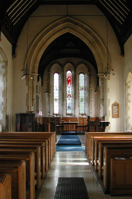 Interior image of 608397 St Augustine of Canterbury, Birdbrook