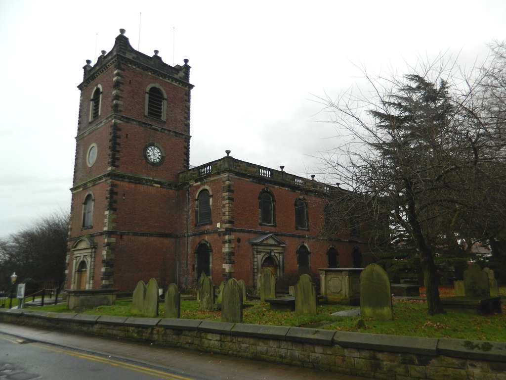Exterior image of 609256 St John the Baptist, Knutsford