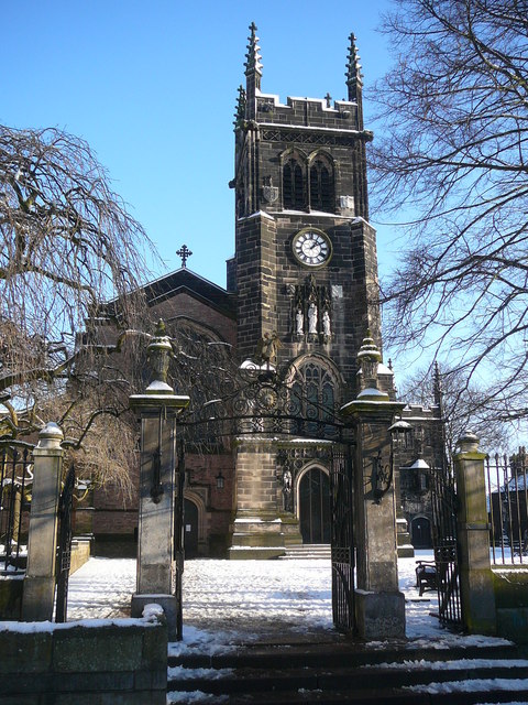 Exterior image of 609281 St Michael & All Angels, Macclesfield