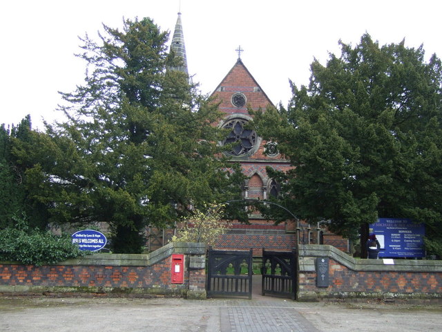 Exterior image of 609333 St Michael and All Angels, Crewe Green