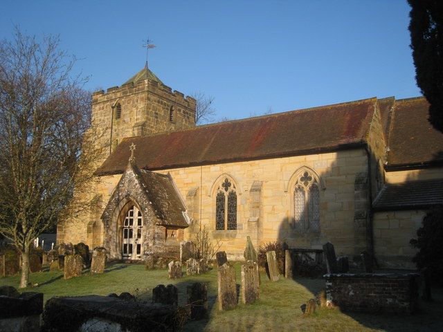 Exterior image of 610349 St John the Baptist, Sedlescombe.
