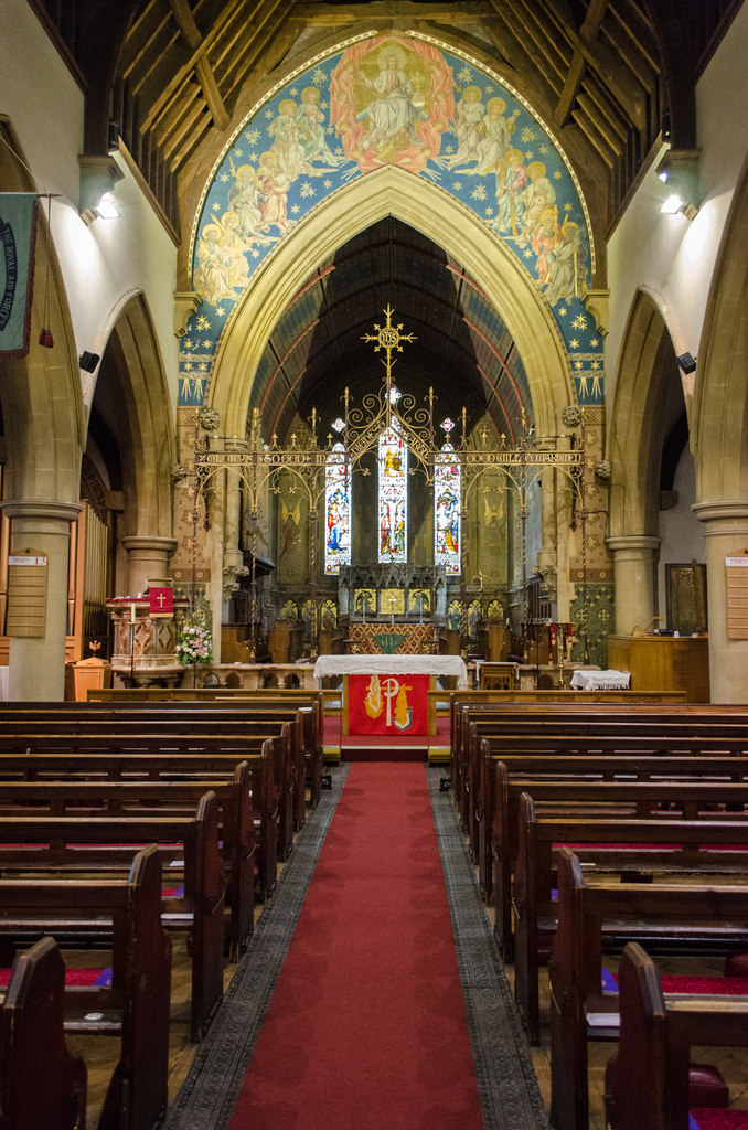 Interior image of 610406 Christ Church & St Andrew, Hastings.