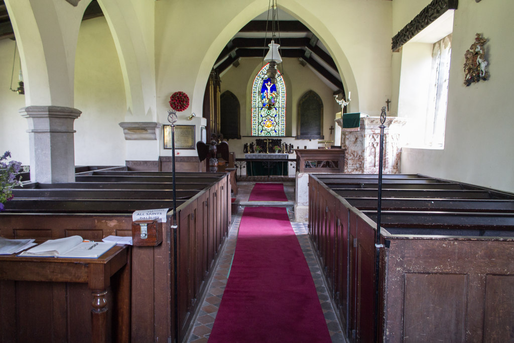 Interior image of  612293 All Saints, Dalbury