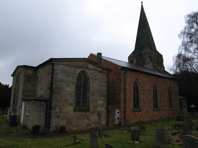 Exterior image of 612352  All Saints, Ockbrook