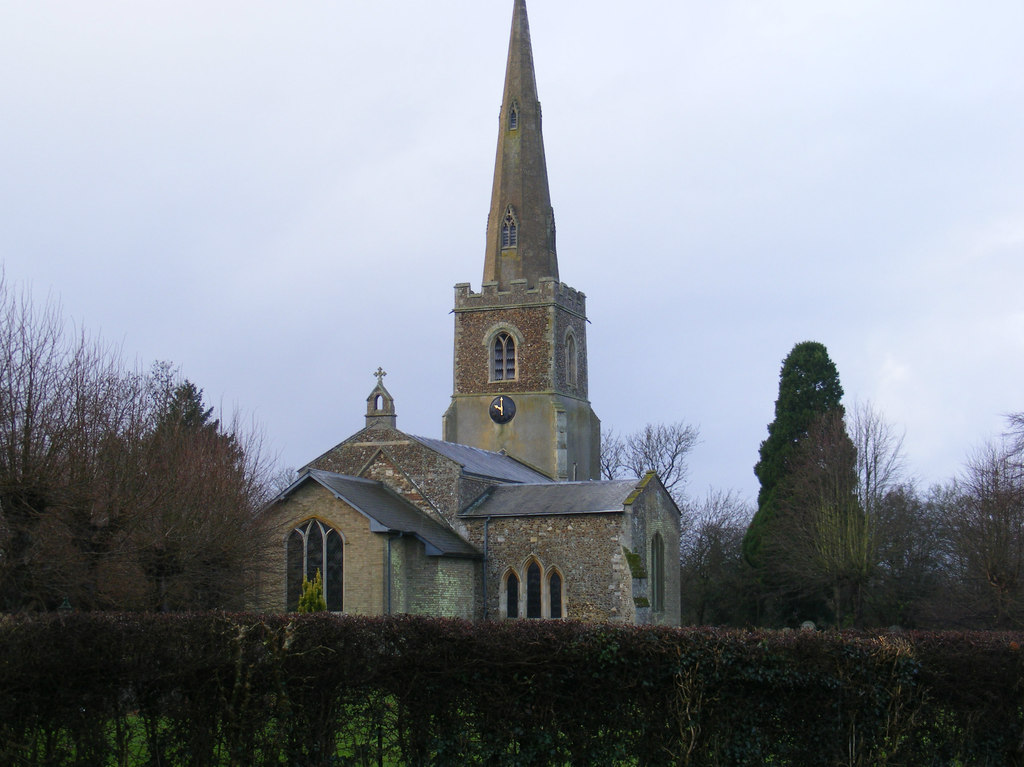 Exterior image of 614012  St Pandionia & St John the Baptist, Eltisley
