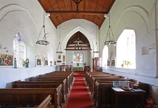 Interior image of 614094  All Saints, Lolworth.