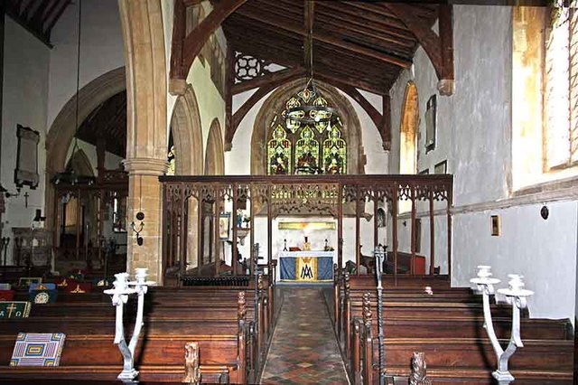 Interior image of 614283  All Saints, Hilgay