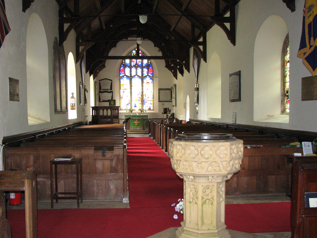 Interior image of 614295 St Mary, Stradsett
