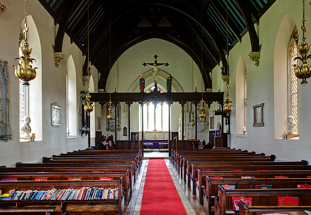 Interior image of 616347  St Mary Magdalene, Sherborne
