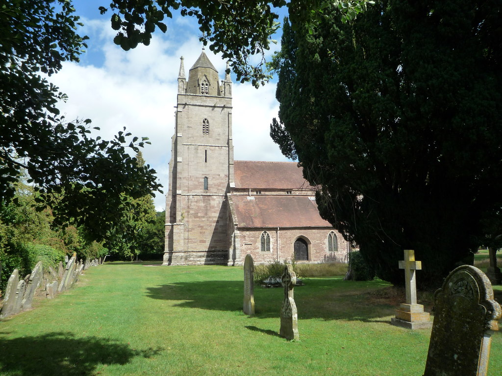 Exterior image of 618088 St. Michael & All Angels, Bodenham