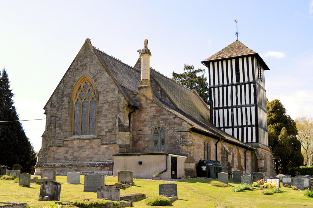 Exterior image of 618120 St Mary Magdalene, Stretton Sugwas
