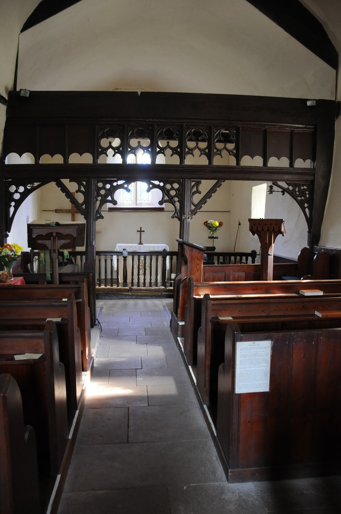 Interior image of 618164 Aylton church