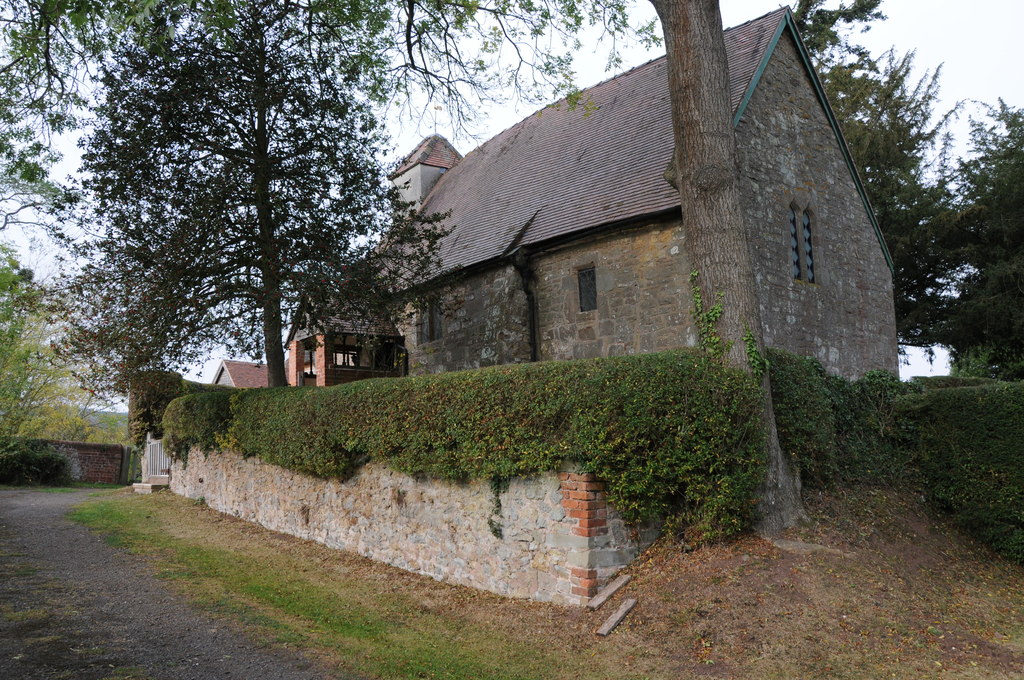 Exterior image of 618164  Aylton church